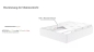 Preview: Polsterbett, gepolstertes Bett, gepolstertes Bett 180x200, Bett online kaufen